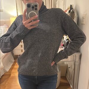 AG Jeans Gray Turtleneck Sweater wool